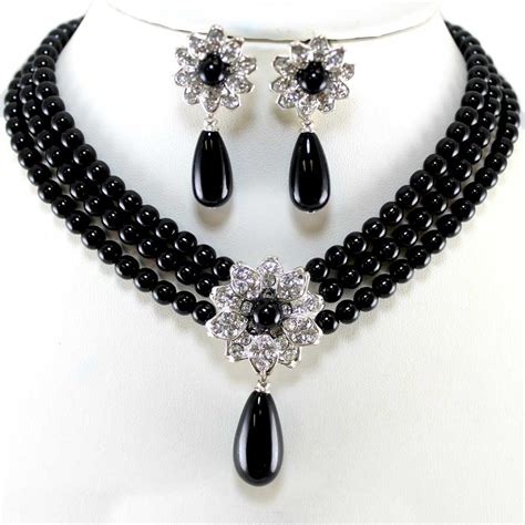 black pearl costume jewelry